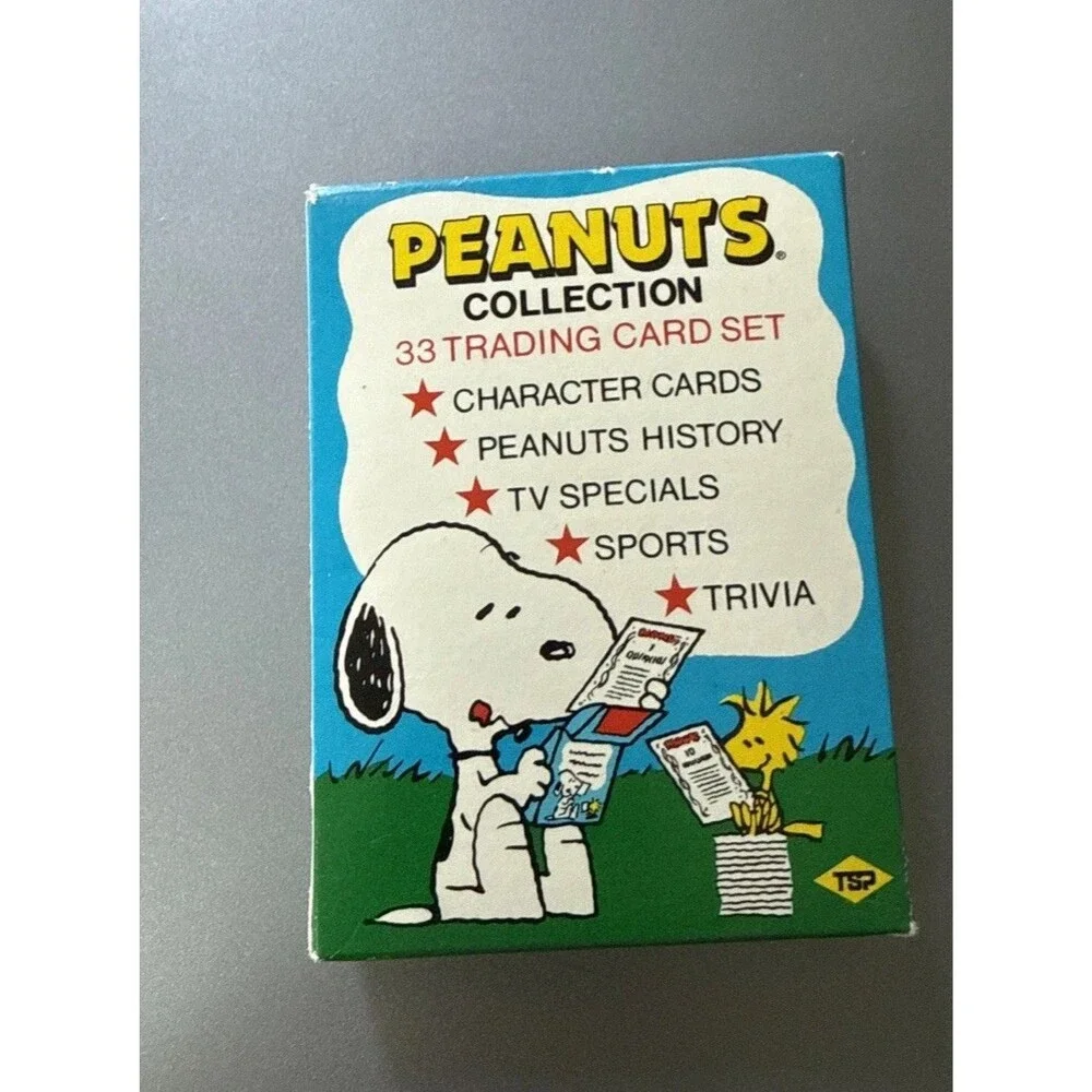 1991 TSP Peanuts Collection Preview Edition Complete 33 Card Set Snoopy